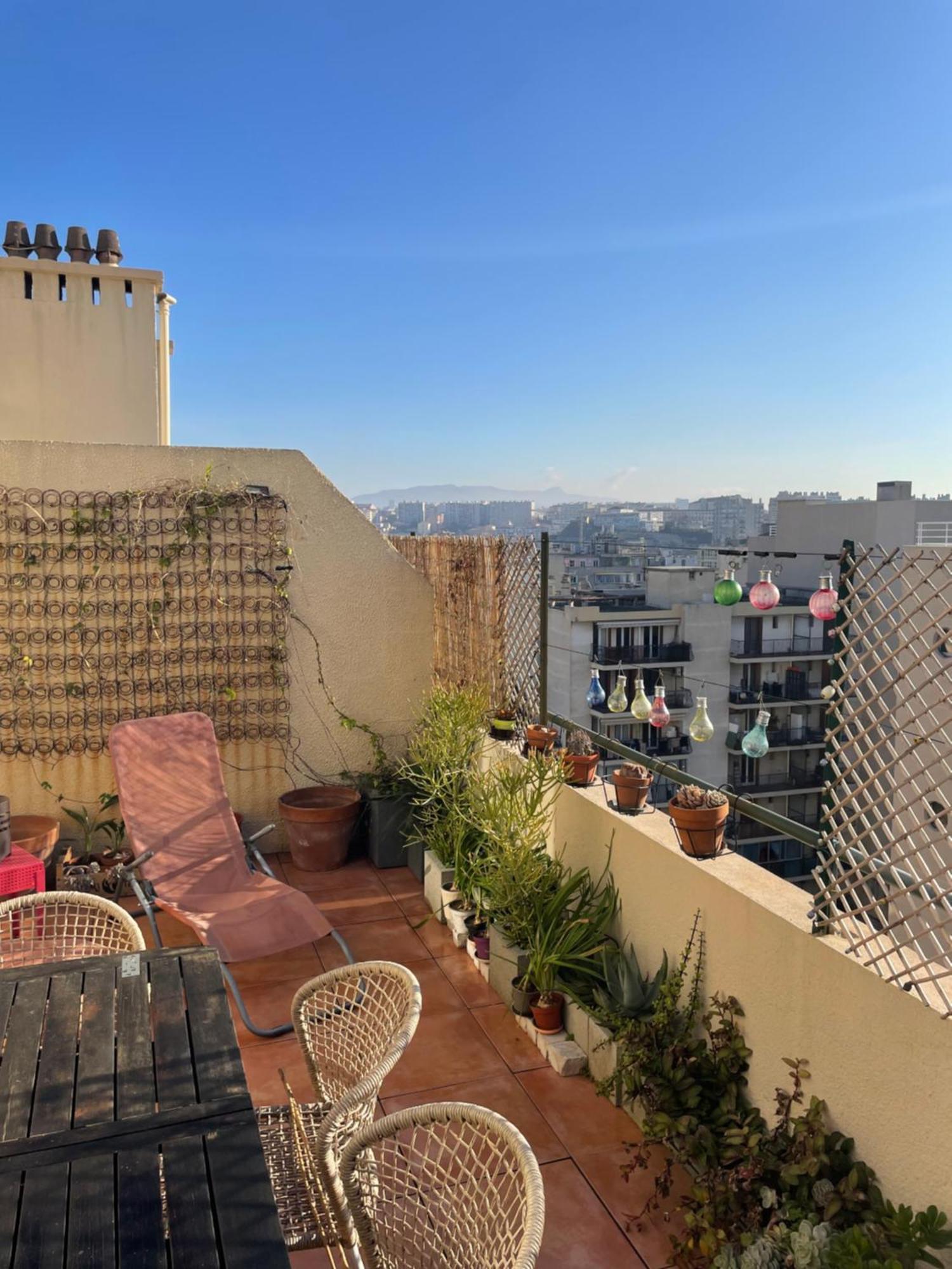 4 Personnes Appart 60 M2 Terrasse 35M2 Sejour Sud 2 Vraies Chambres Gare Saint-Charles Universite Marseilles Buitenkant foto